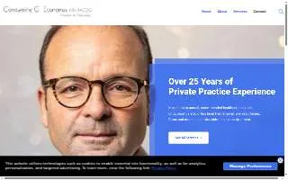 Constantine G Economus, MD website