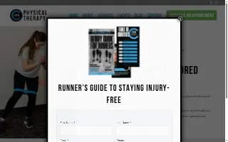Crew Physical Therapy website