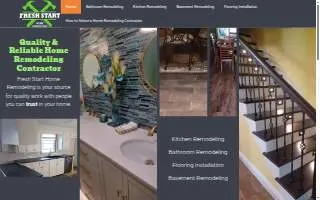 Fresh Start Home Remodeling LLC website