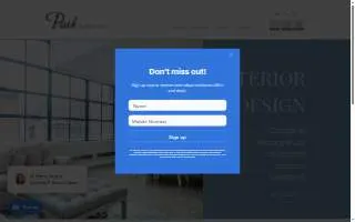 Posh Places Inc website