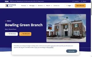 Civista Bank website