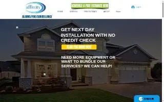 Affinity Alarm website
