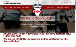 KingPin Computers of Broadview Heights website