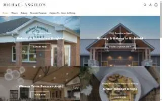 Michael Angelo's Winery of Broadview Heights website