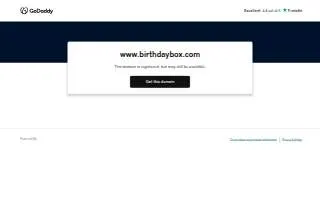 Birthday -N- The Box of Brook Park website