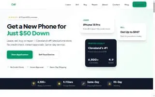 Buy Cell Cleveland iPhone Computer & Phone Repair website