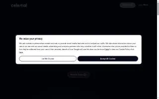 Celestial Med Spa website