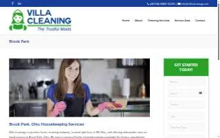 Cleaning Services C website