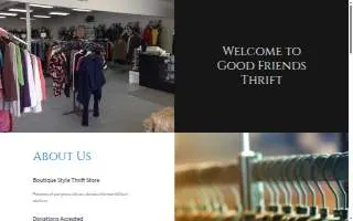 Good Friends Thrift of Brook Park website