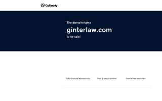 Law Offices of Jon Ginter, LLC website
