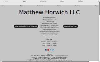 Matthew Horwich LLC of Brook Park