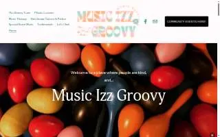 Music Izz Groovy - Music Services website