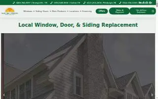 Smart Choice Windows and More of Brook Park website