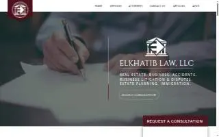 The Elkhatib Law Office | Cleveland Criminal Defense of Brook Park website