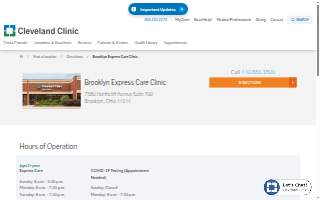 Cleveland Clinic Brooklyn Express Care Clinic