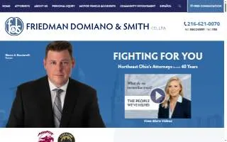 Friedman, Domiano & Smith Co., L.P.A. website