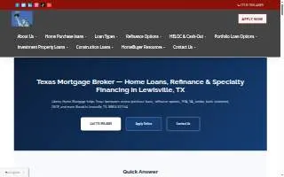 Liberty Home Mortgage Corporation of Brooklyn website