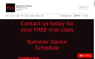 Red Dance Company website
