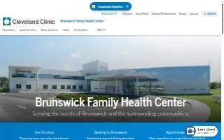 Cleveland Clinic Brunswick Family Medicine website