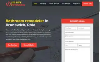 Its Time Remodeling website