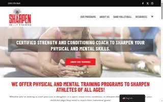 SHARPEN Skills Training website