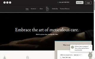 Skin Deep Laser Spa website