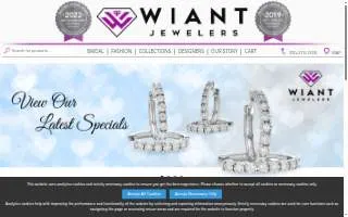 Wiant Jewelers website