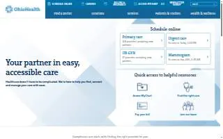 OhioHealth Physician Group Primary Care Bucyrus website
