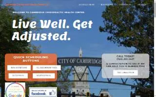 Cambridge Chiropractic Health Center LLC website