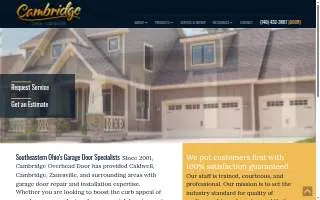 Cambridge Overhead Door website
