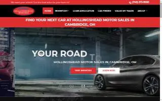 Hollingshead Motor Sales website