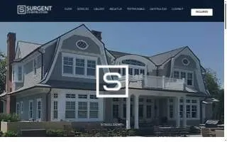 Surgent Construction website