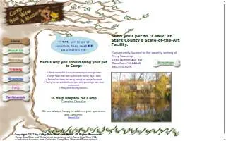 Camp Bow Wow & Meow website