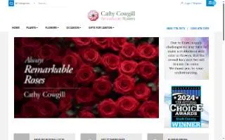 Cathy Cowgill Flowers website