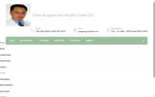 Chen Acupuncture website