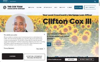 Clifton Cox at CrossCountry Mortgage