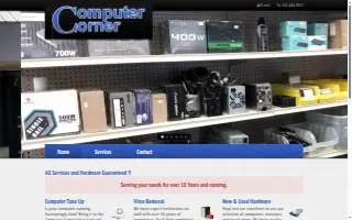 Computer Corner of Canton website