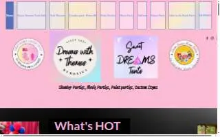 Dreams with Themes by Monica/Daydream Bubble Parties website