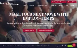 Employ-Temps Staffing Services of Canton website