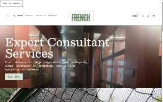 French Professional LLC website