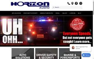 Horizon Audio of Canton website