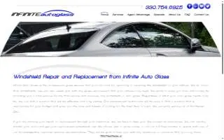 Infinite Auto Glass LLC website