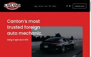 Layland Motors website