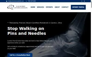 Luckino Foot & Ankle Associates website