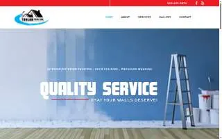 Taylor Painting & Property Services website