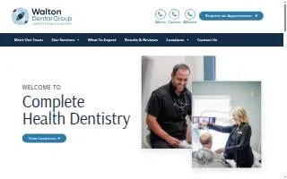 Walton Dental Group website