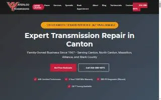Waterloo Transmissions Canton website