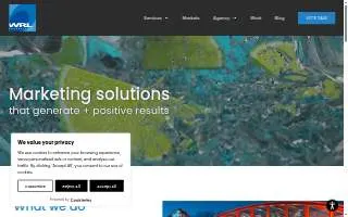 WRL Advertising website