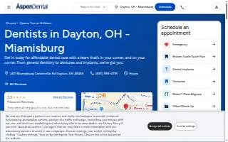Aspen Dental - Dayton, OH - Miamisburg website
