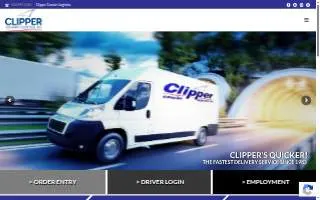 Clipper Courier Logistics, Inc. of Centerville website